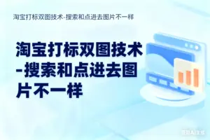 淘宝打标双图技术-淘宝911